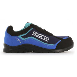 Baskets de sécurité bleues et noires NITRO S3 - SPARCO