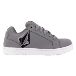 Basket de sécurité en cuir nubuck  Volcom - STONE S3S Gris
