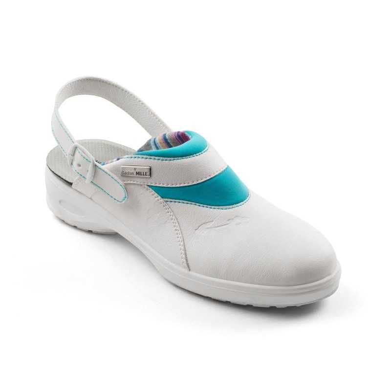 Sabots de sécurité Gaston Mille - Althéa Blanc Sabots de sécurité Gaston Mille - Althéa Blanc